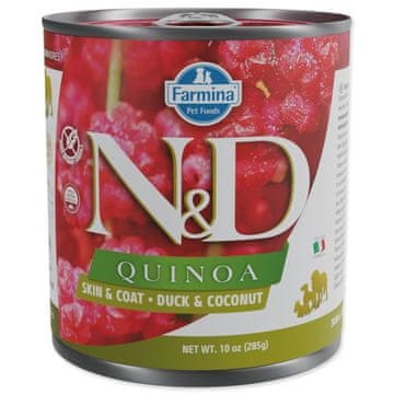 N&D Konzerva N&amp;D Dog Quinoa raca in kokos 285g