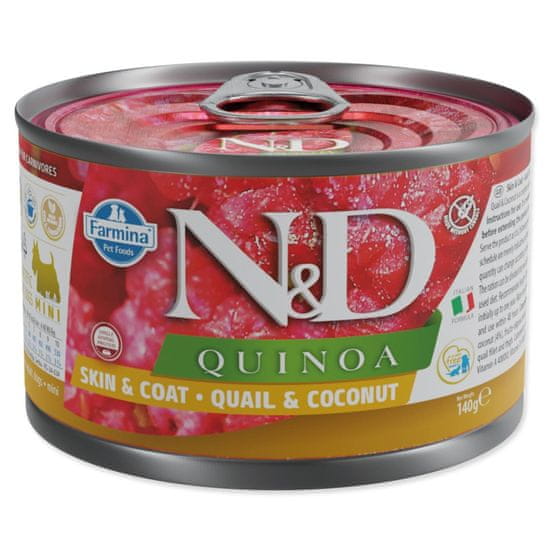 N&D Konzerva N&amp;D Dog Quinoa Quail &amp; Coconut 140g