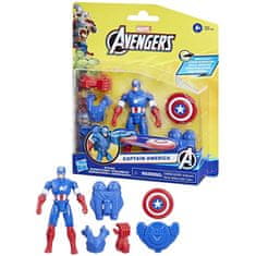 HASBRO - Maščevalci Battle Gear Captain America Figure