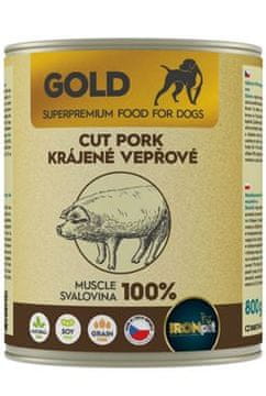 IRONpet Gold Dog cons. Svinjska mišica 800g