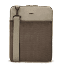 Hama To Go, torbica za prenosni računalnik, za diagonalo 40-41 cm (15,6-16,2"), naramnica, bež/rjava