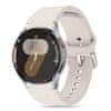 Tech-protect Silicone pašček za Samsung Galaxy Watch 4 / 5 / 5 Pro / 6 / 7 / FE, starlight