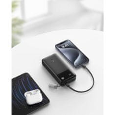 Anker Powerbank 20000 mAh, 30W s priloženim USB-C kablom, črn