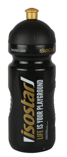 Isostar športna plastenka črna volumen 500 ml