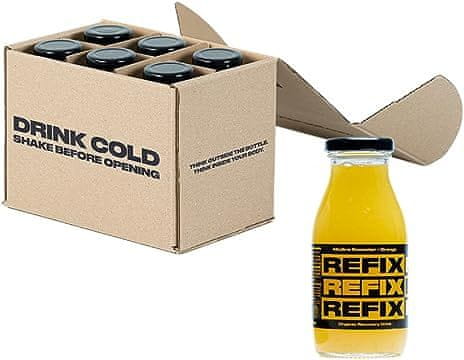 Refix Orange regeneracijski napitek z organskim pomarančnim sokom (265ml Steklenica)