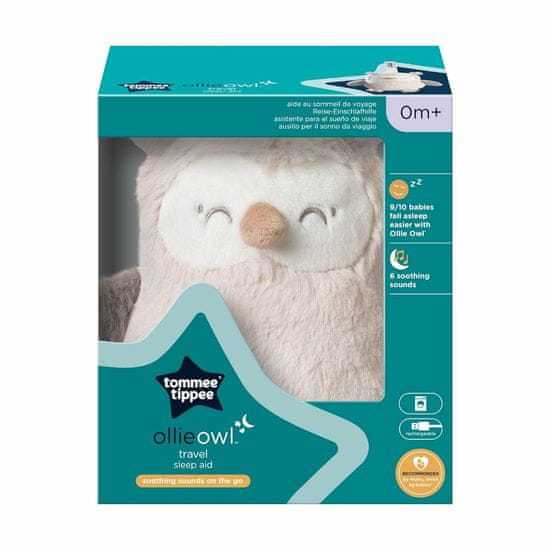 Tommee Tippee Mini-Grofriend, potovalni uspavalec Ollie Owl
