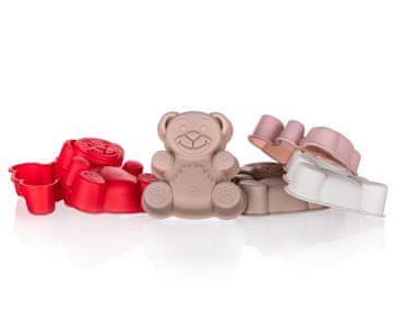 Banquet SILIKONSKI PEKAČI 6 KOSOV. MEDVEDJA BANKET