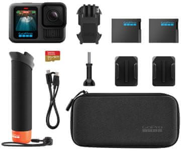 GoPro GoPro Hero 13 Black Accessory Bundle akcijska kamera, črna