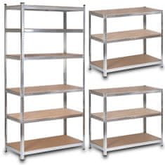 shumee Kovinsko stojalo za shranjevanje 222 x 110 x 50 cm Humberg HR-815