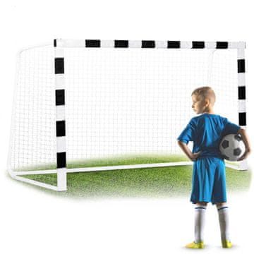 shumee Nogometni gol 300 x 200 x 120 cm NS-465 črno-bel