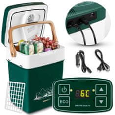 shumee Berdsen Icemax 29 litrov potovalna hladilna torba z ECO načinom - zelena