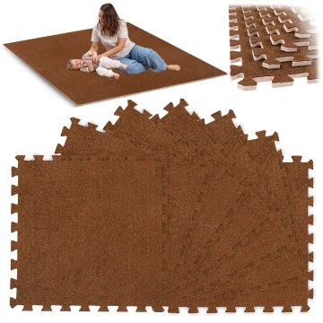 shumee Penasta podloga za sestavljanke 180 x 120 cm Massido 6 kosov