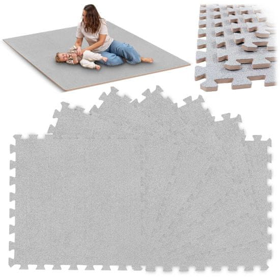 shumee Penasta podloga za sestavljanke 180 x 120 cm Massido 6 kosov