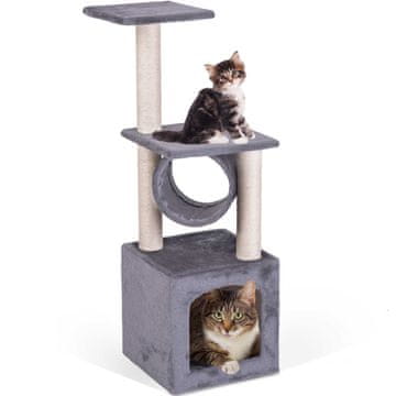 Pethaus Praskalnik za mačke 93 cm DR-265 svetlo siva