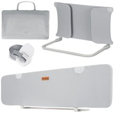 shumee Varnostna prevleka za posteljo 150 x 44 x 41 cm Nukido siva