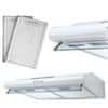 Kuhinjska napa za pod omarico - 60 cm absorber BE-10-A bela