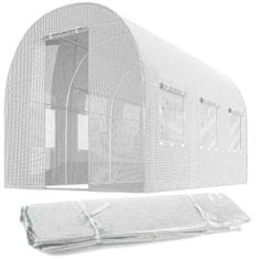 shumee Folija za vrtni tunel 2x3m (6m2) bela Plonos