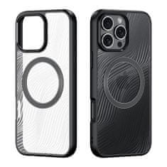 Dux Ducis Aimo MagSafe ovitek za iPhone 16 Pro Max, črna