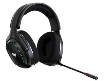 Acer Predator Galea 550 - BT + brezžične 2,4RF igralne slušalke za ušesa; 50 mm neodimovi pretvorniki