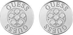 Guess Bleščeči uhani s Swarovski UBE78022
