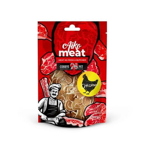 COBBYS PET AIKO Meat sušeno piščančje meso z ribo za male pasme 100g