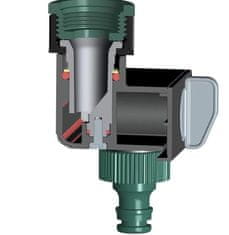 AquaControl razdelilec za vodo, PVC, 4 izhodi