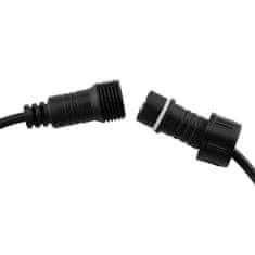 LUMILED Vrtna zunanja svetilka svetlobna veriga 15m GIRLANDA NARCI + 15x LED žarnica E27 1,3W 2200K