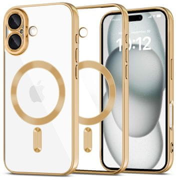1 to 3 TECH-PROTECT OVITEK MAGFLEX ZA MAGSAFE ZA IPHONE 16 MAGNETIZIRAN OJAČAN