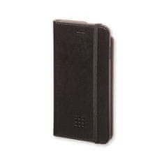 Odpiranje etuija Moleskine za iPhone 6 Plus/6s Plus, črno