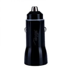 Akyga USB avto polnilec USB-A + USB-C PD 5-12V / max. 3A 36W Quick Charge 3.0
