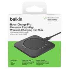Belkin Qi 15W polnilna podloga, bela