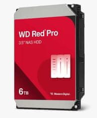 WD Trdi disk 6TB 6005FFBX Red Pro 256MB SATAIII 7200 obrati na minuto