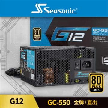 Seasonic Napajalnik 550W GC-550, G12