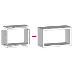 Vidaxl Stojalo za drva 100x40x60 cm pocinkano jeklo