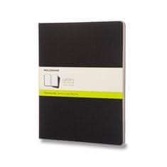 Moleskine Cahier zvezki v trdi vezavi, XXL, čisti, 3 kosi - karton