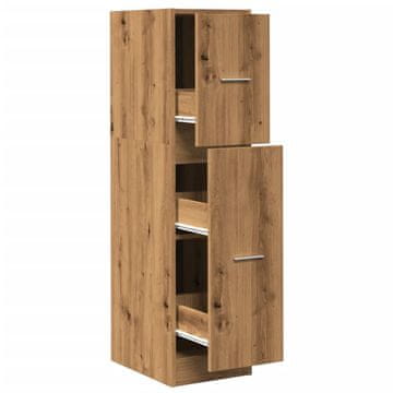 Vidaxl Lekarniška omara artisian hrast 30x41x118 cm inženirski les