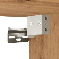 Vidaxl Komoda artisan hrast 69,5x34x90 cm inženirski les