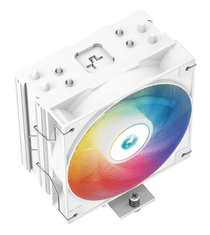 DEEPCOOL AG400 WH ARGB hladilnik za procesor, 120 mm, bel