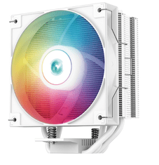 DEEPCOOL AG400 WH ARGB hladilnik za procesor, 120 mm, bel