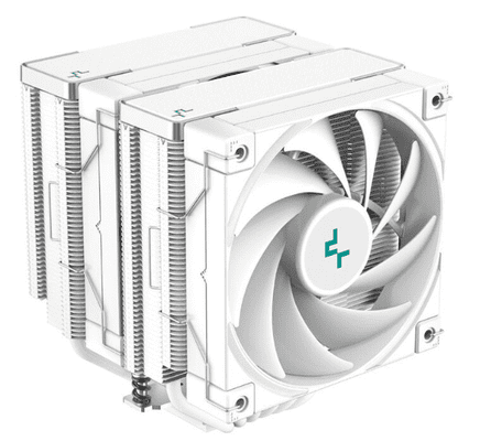  DeepCool AG400 Digital Plus ARGB hladilnik za procesor, 2x 120 mm, črn