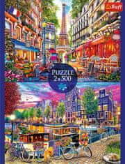 Trefl Puzzle Evropska mesta 2x500 kosov