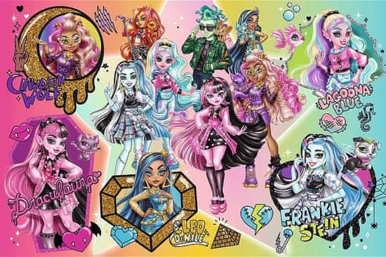 Trefl Puzzle Monster High: Zombiji na vrhu 300 kosov