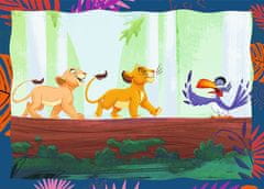 Trefl Puzzle Brave Lion King 4 v 1 (35,48,54,70 kosov)