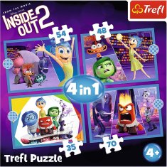 Trefl Puzzle In the head 2: Emotions rule 4 v 1 (35,48,54,70 kosov)