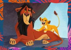 Trefl Puzzle Brave Lion King 4 v 1 (35,48,54,70 kosov)