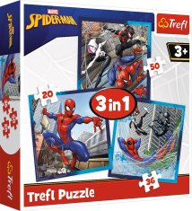 Trefl Puzzle Spiderman 3v1 (20,36,50 kosov)