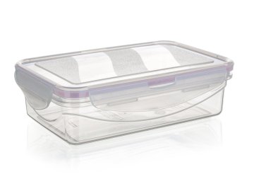 Banquet Hermetični kozarec LARA pravokotni 0,75l plastika