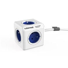 Allocacoc Cubenest PowerCube-5, 1,5 m, modra