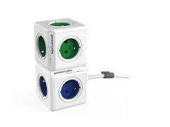 Allocacoc Cubenest PowerCube-5, 1,5 m, modra