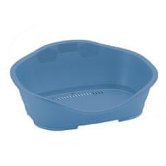 Stefanplast Sleeper 1 57x42x24cm modra plastična pasja postelja